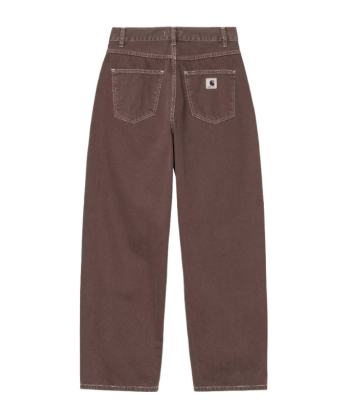 Carhartt Wip Brandon Logo-patch Jeans In Brown