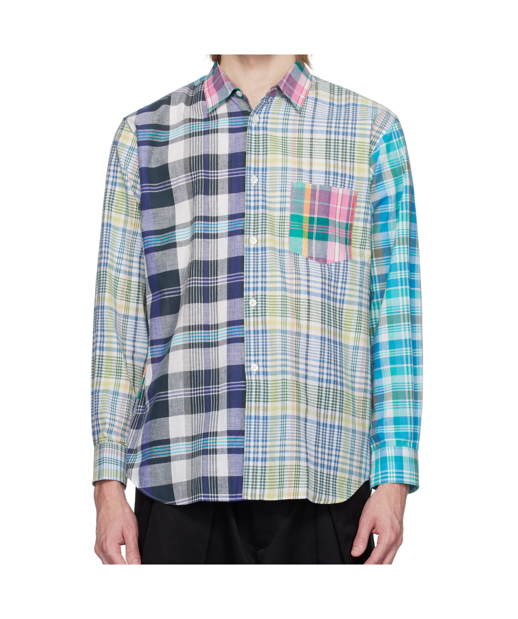 Comme Des Garçons Multi Tartan Shirt