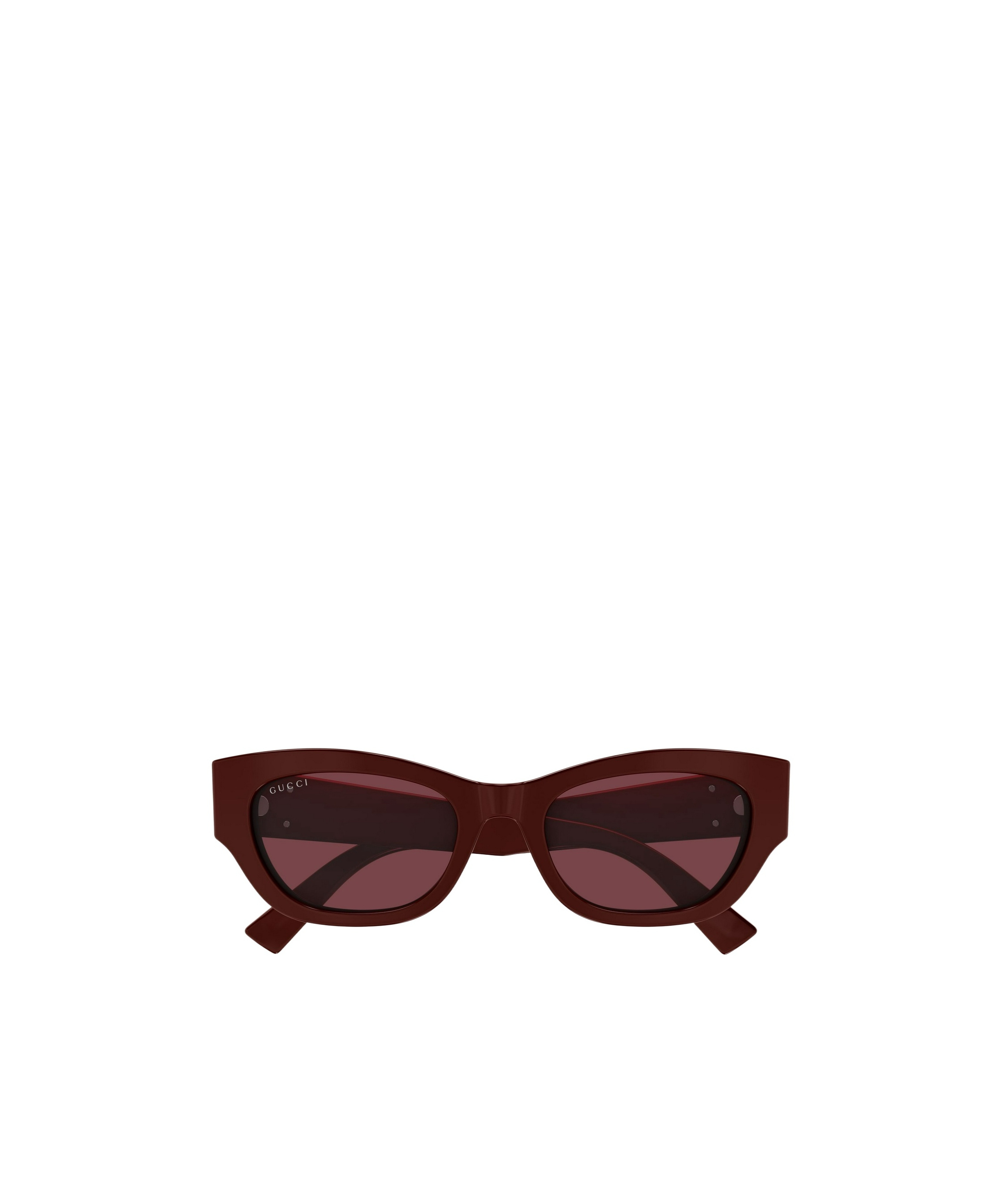Gucci Eyewear Low Nose Bridge Fit Sunglasses In Brown