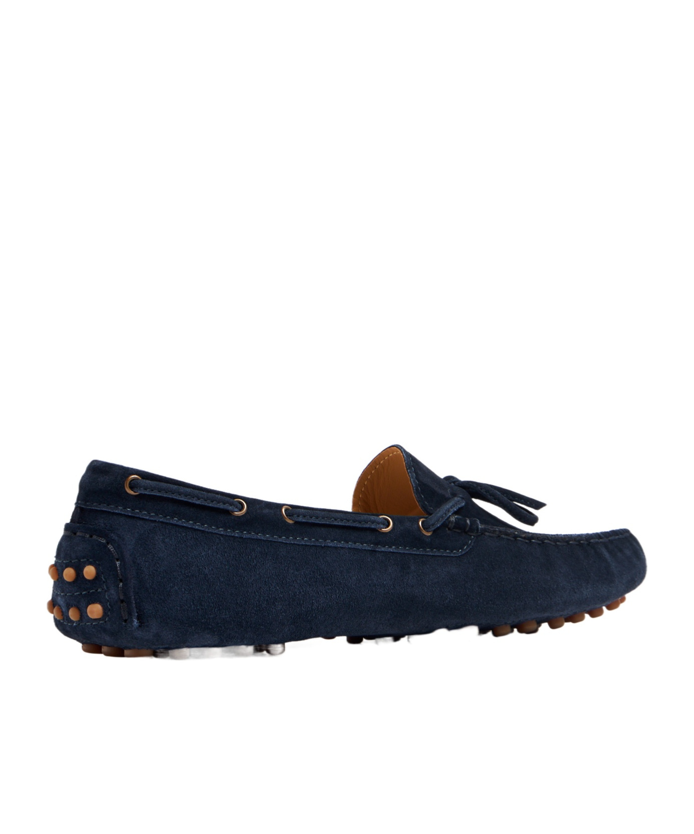 Brunello Cucinelli Suede Deck Shoes In Black