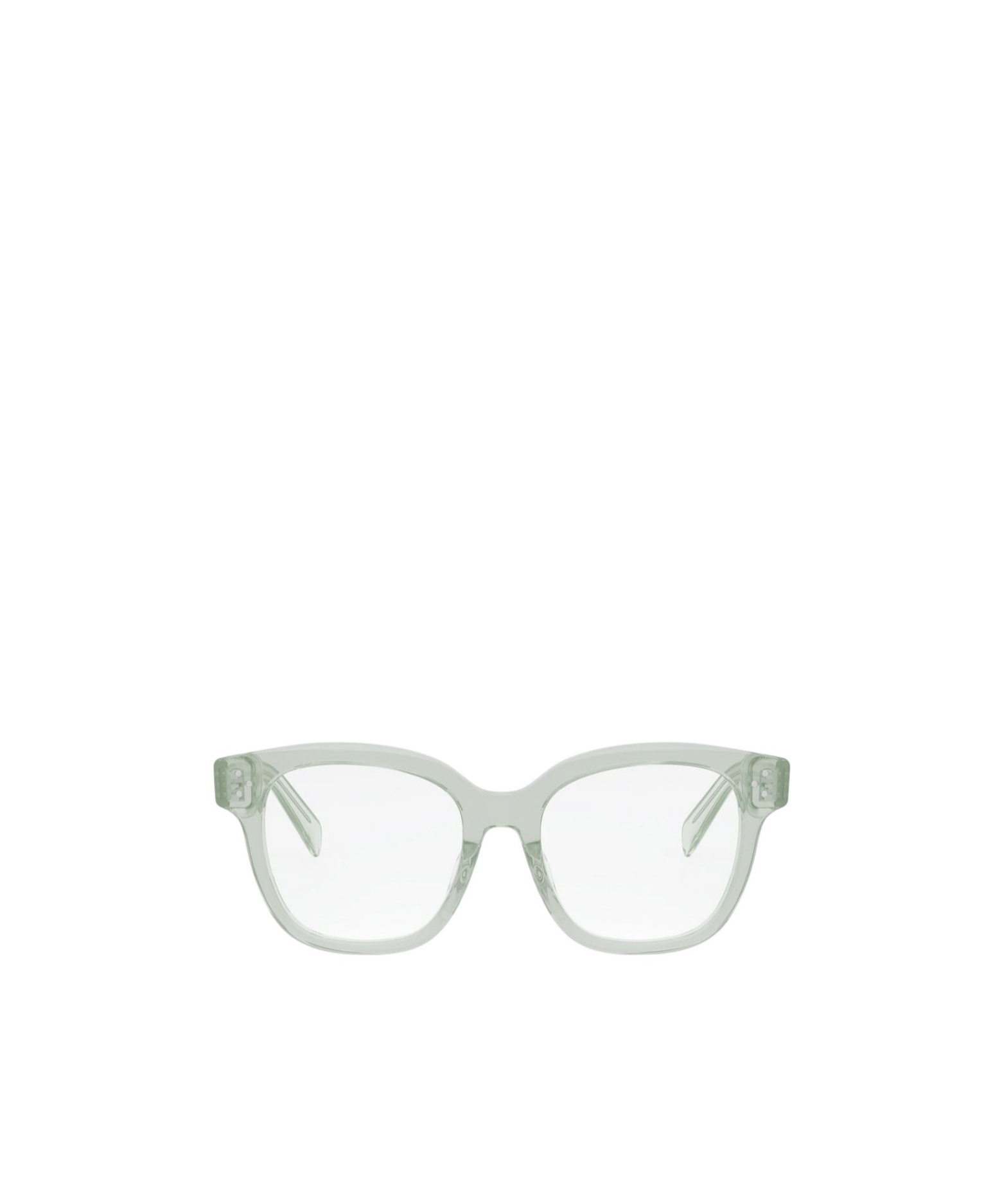 Celine Logo Flat Mirror In White