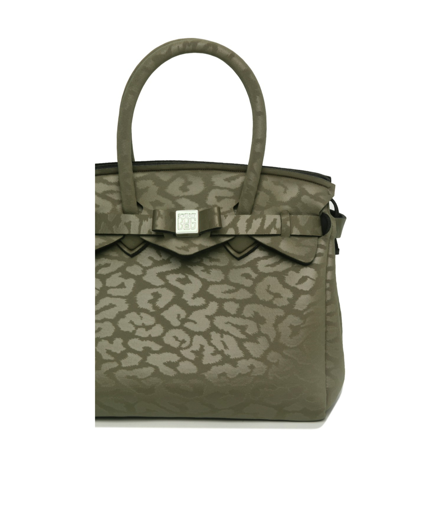 Save My Bag Bow Handbag In Green
