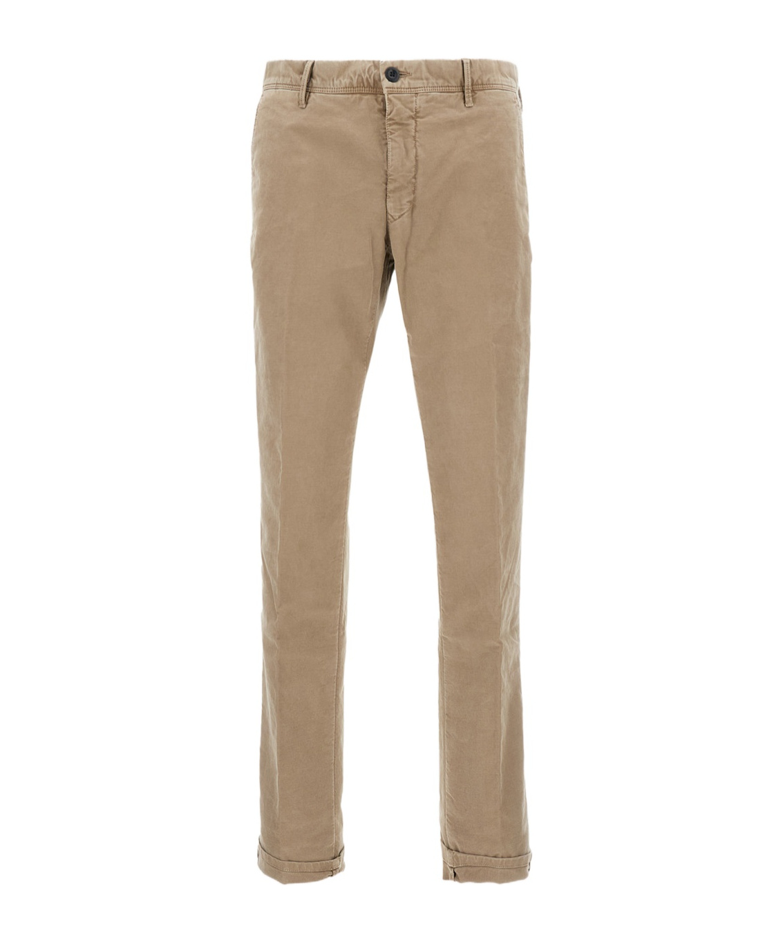 Incotex Belt-loop Casual Pants In Brown
