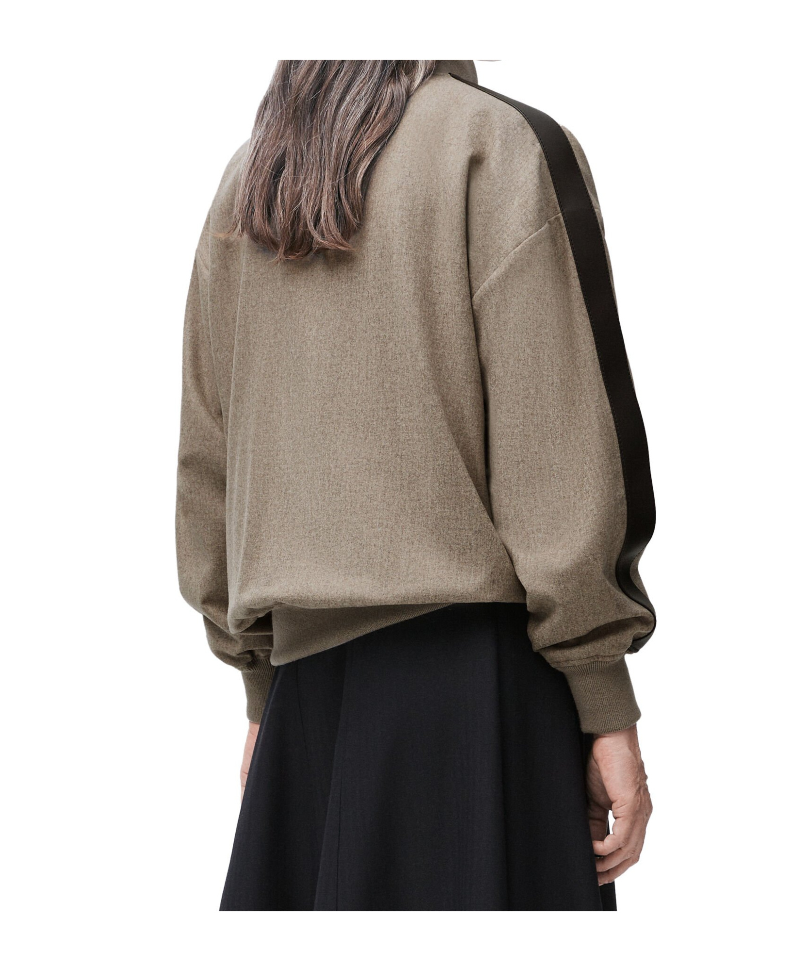 Loewe Wool And Cashmere Sportswear Jackets In Gray