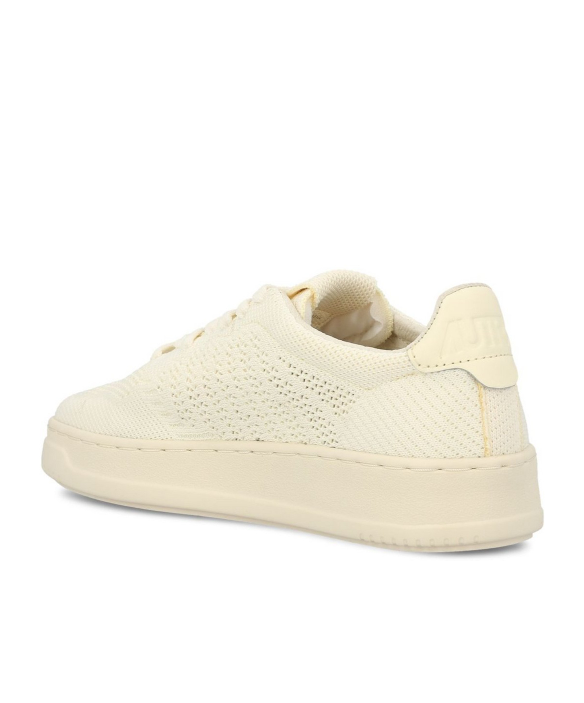 Autry Super Vintage Embossed Sneakers In White