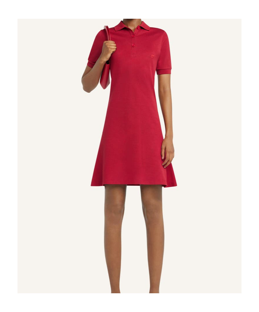 Courrèges Polo-collar Mini Dress