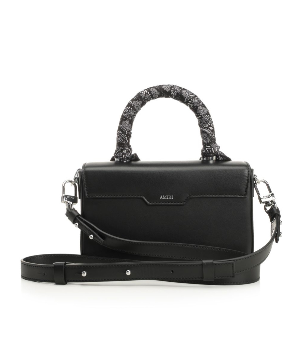 Amiri Micro Ma Long Bag Handbags Black In Black