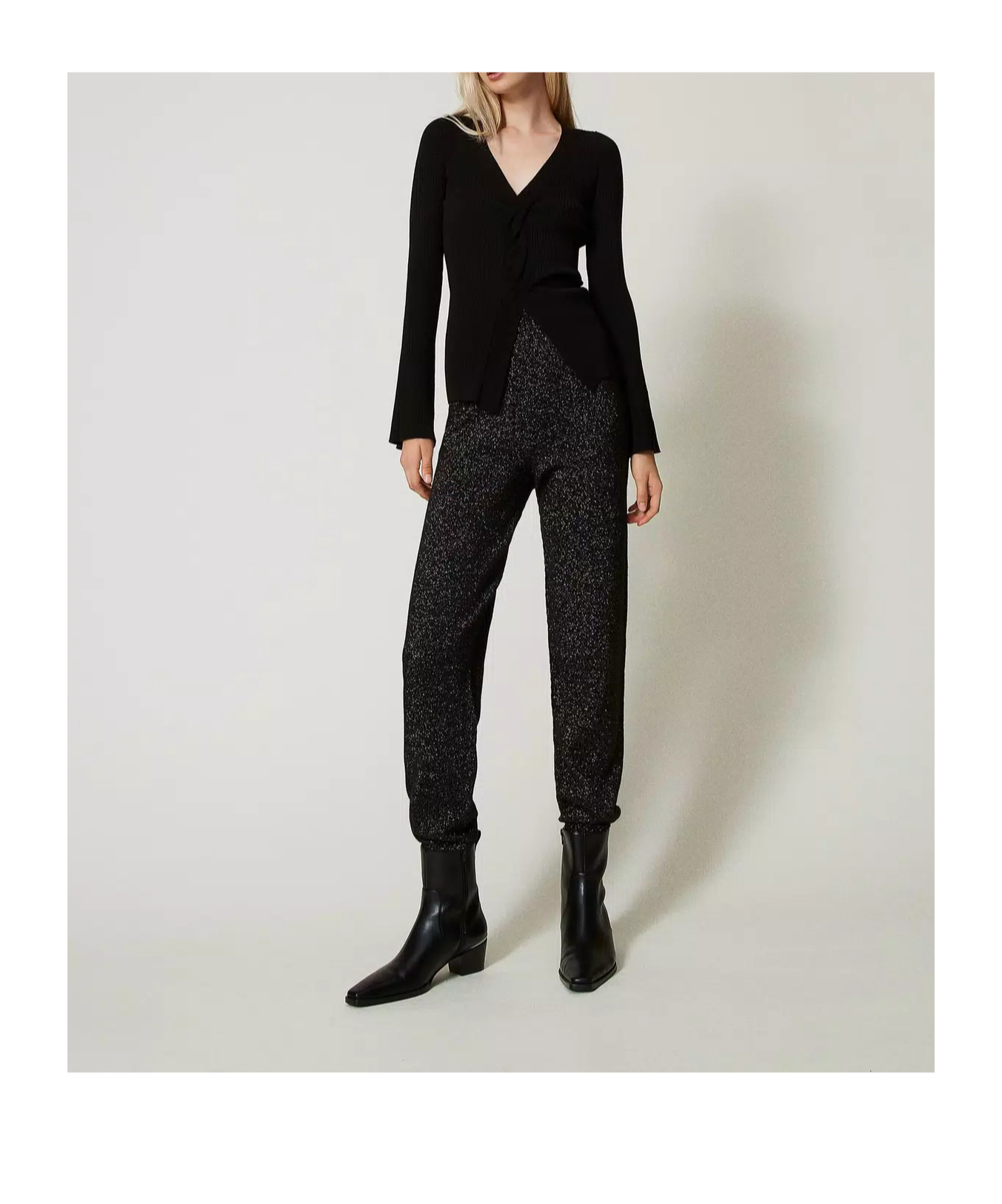 Shop Twinset Knitted Joggers