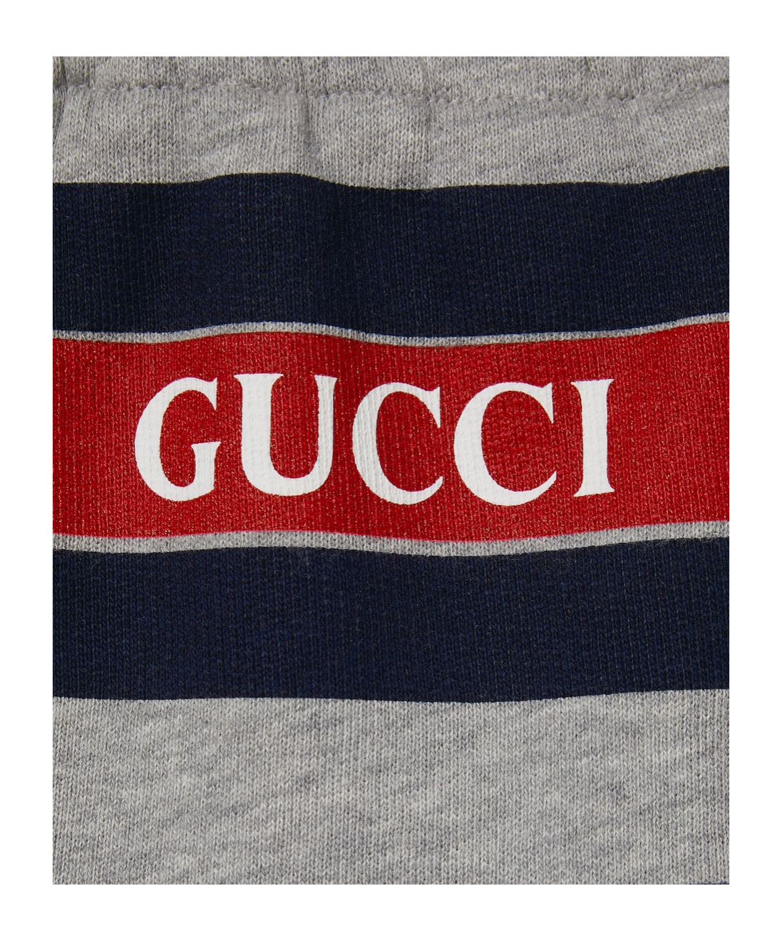 Gucci Printed Shorts In Gray