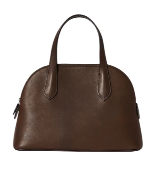The Row Medium Ingrid Bag In Leather In Brown