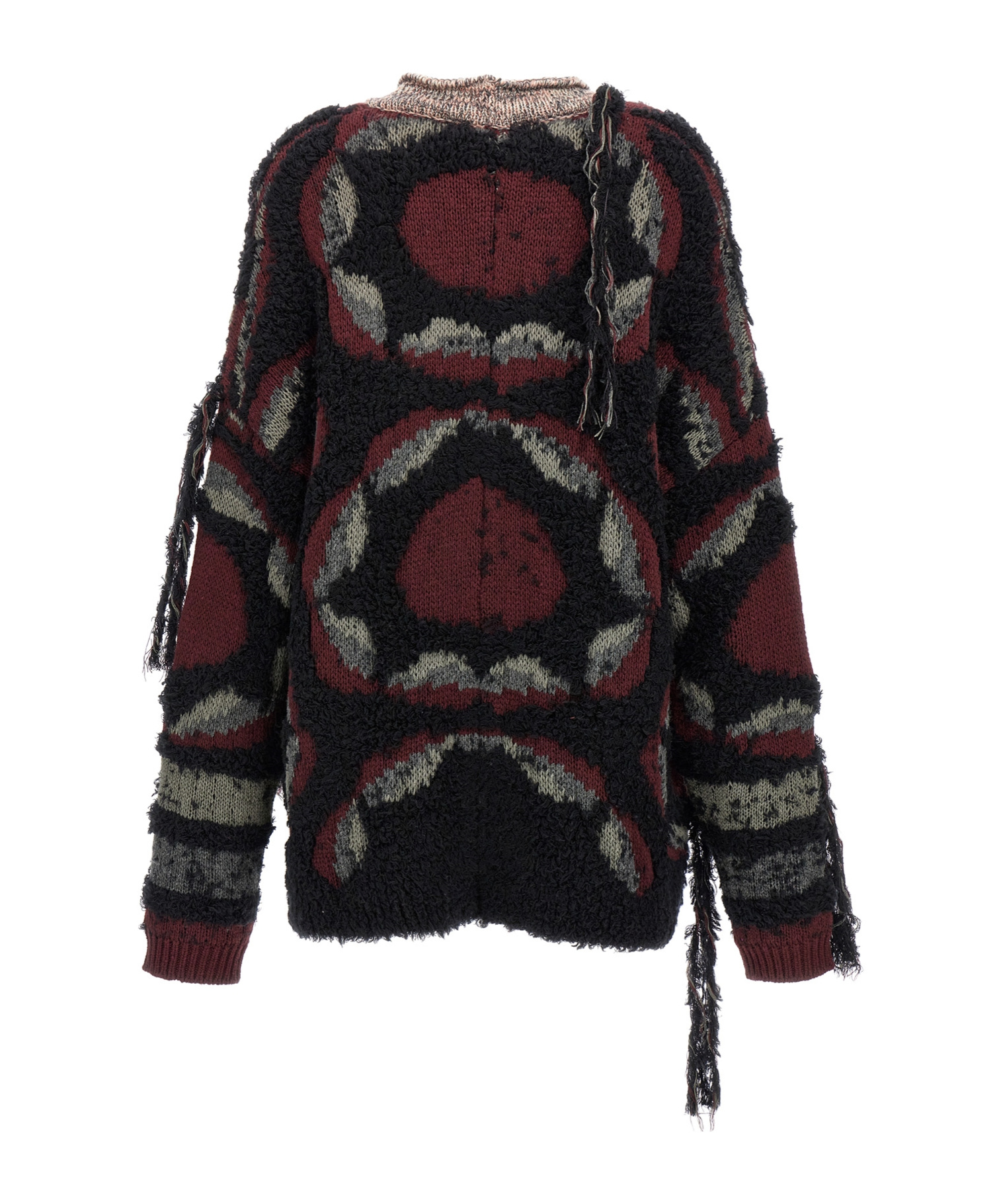 Shop Etro Long-sleeved Knitted Cardigan In Black