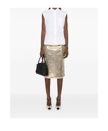 Prada Straight Skirt In Yellow