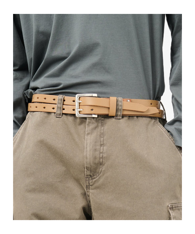 Our Legacy Split Belt In Brown