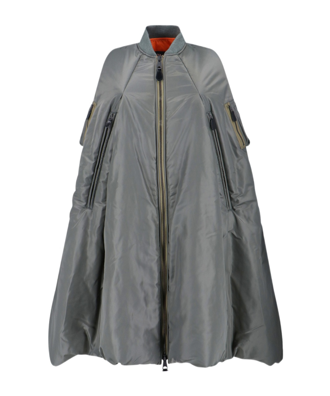 Junya Watanabe Zippered Long-sleeved Cotton Jacket In Gray
