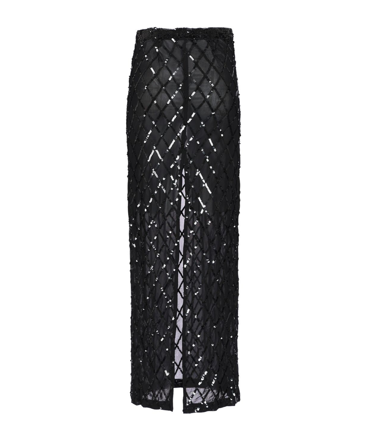 P.A.R.O.S.H LONG SKIRT WITH SEQUINS
