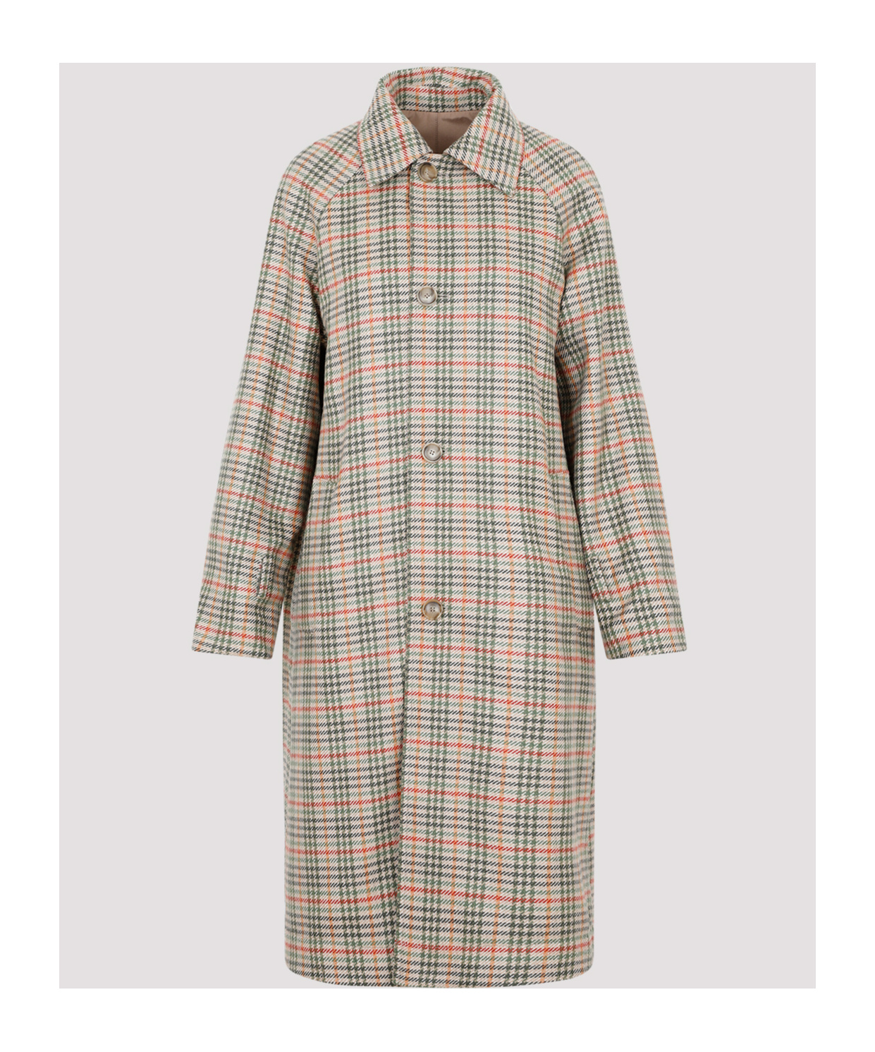 Shop Akris Ruth Reversible Coat In Nude