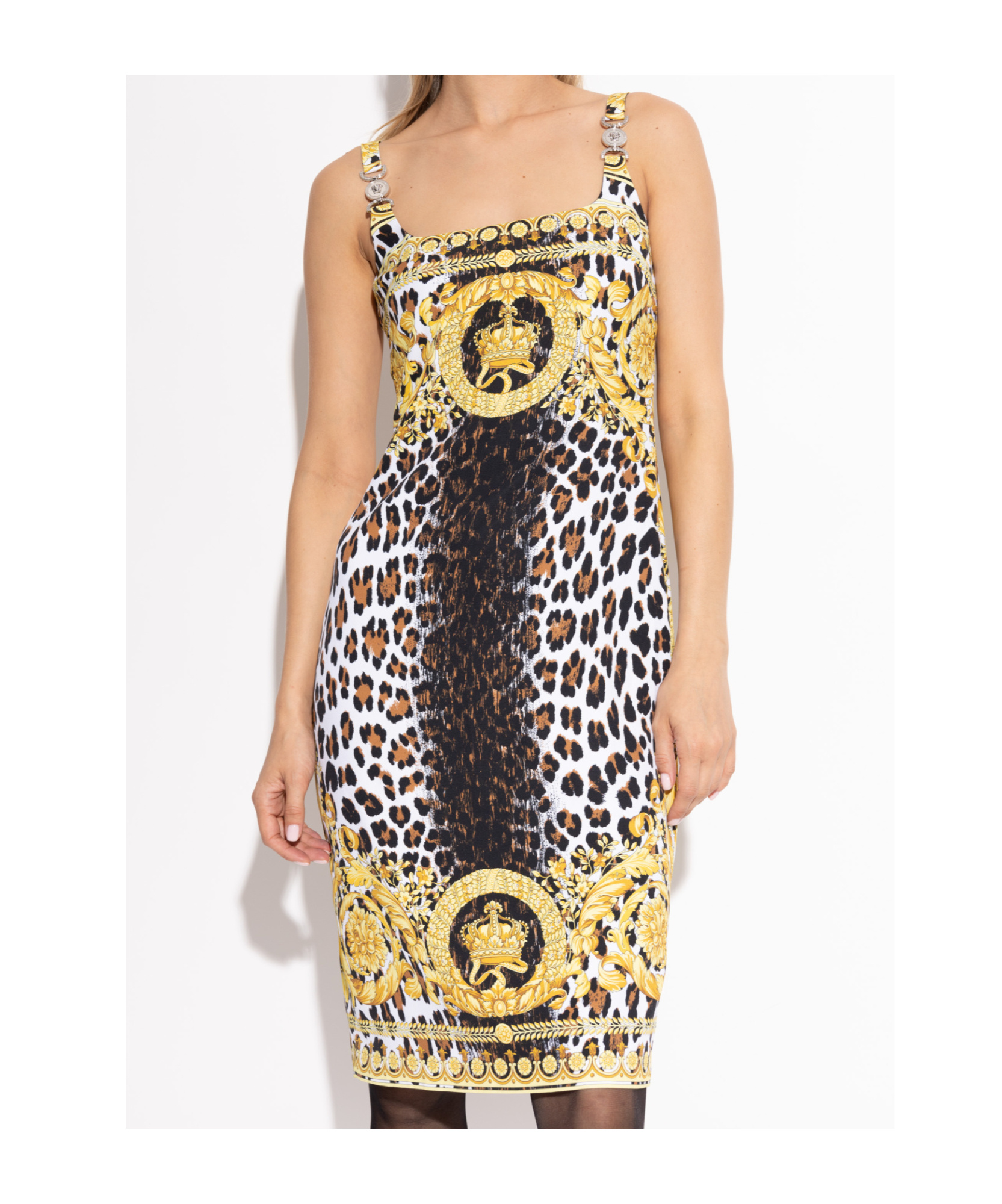 Versace Dresses In Multicolor