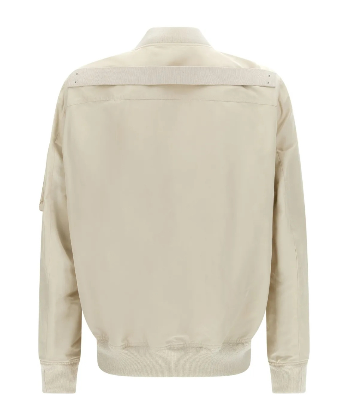Rick Owens Classic Flight Bomber Jacket In Nude