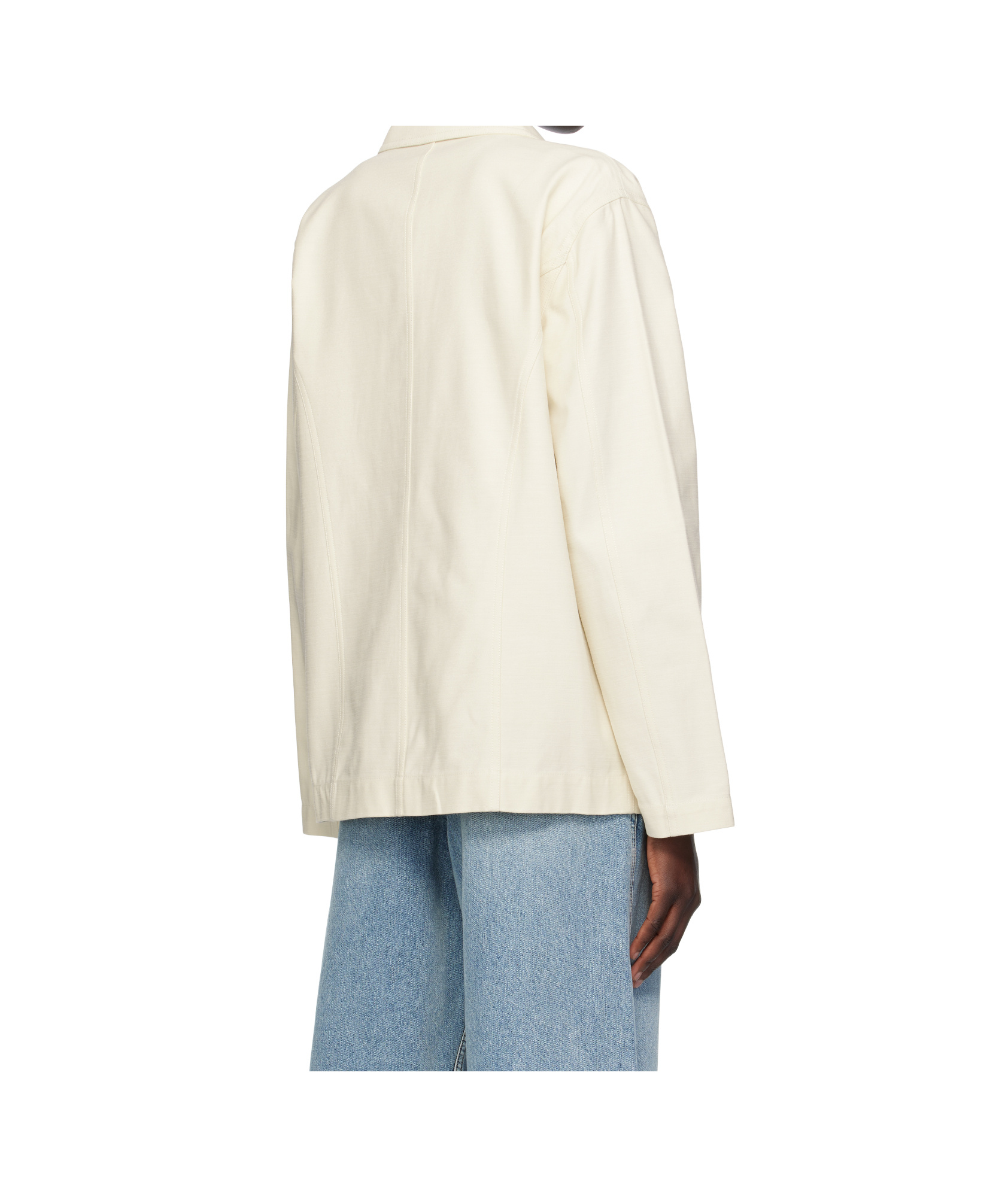 Rag & Bone Off-white Savannah Shirt Jacket In White