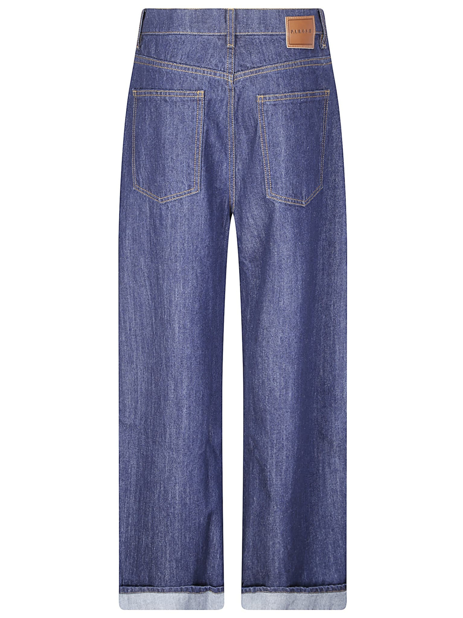 P.a.r.o.s.h Belt-loop Jeans In Blue