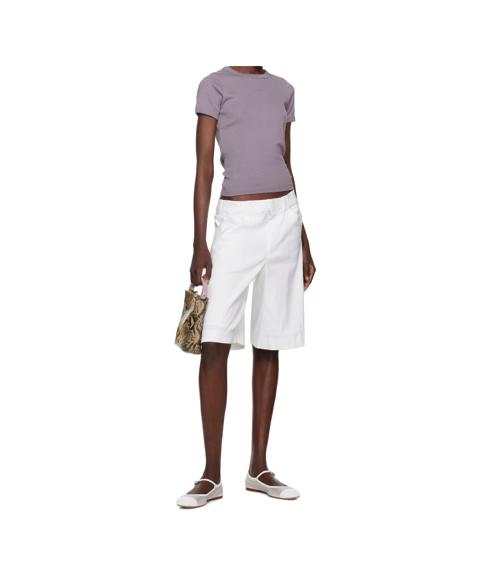 Aeyde Square Toe Ballet Flats