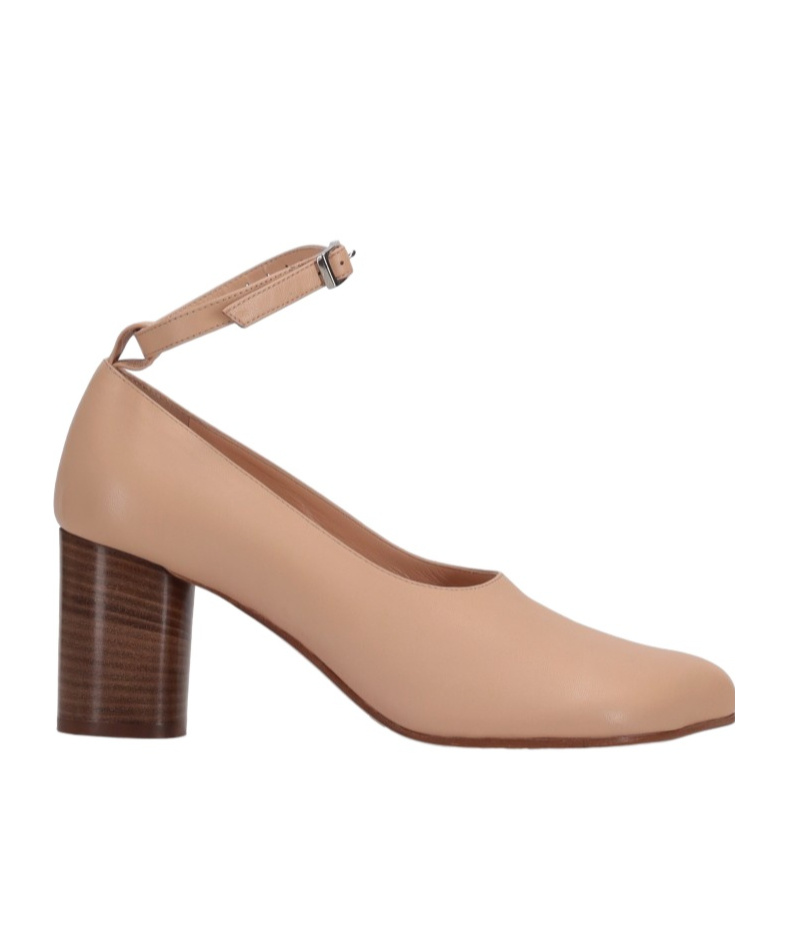 Niccolò Pasqualetti Obliqua Block Heel Pumps - Calfskin Leather
