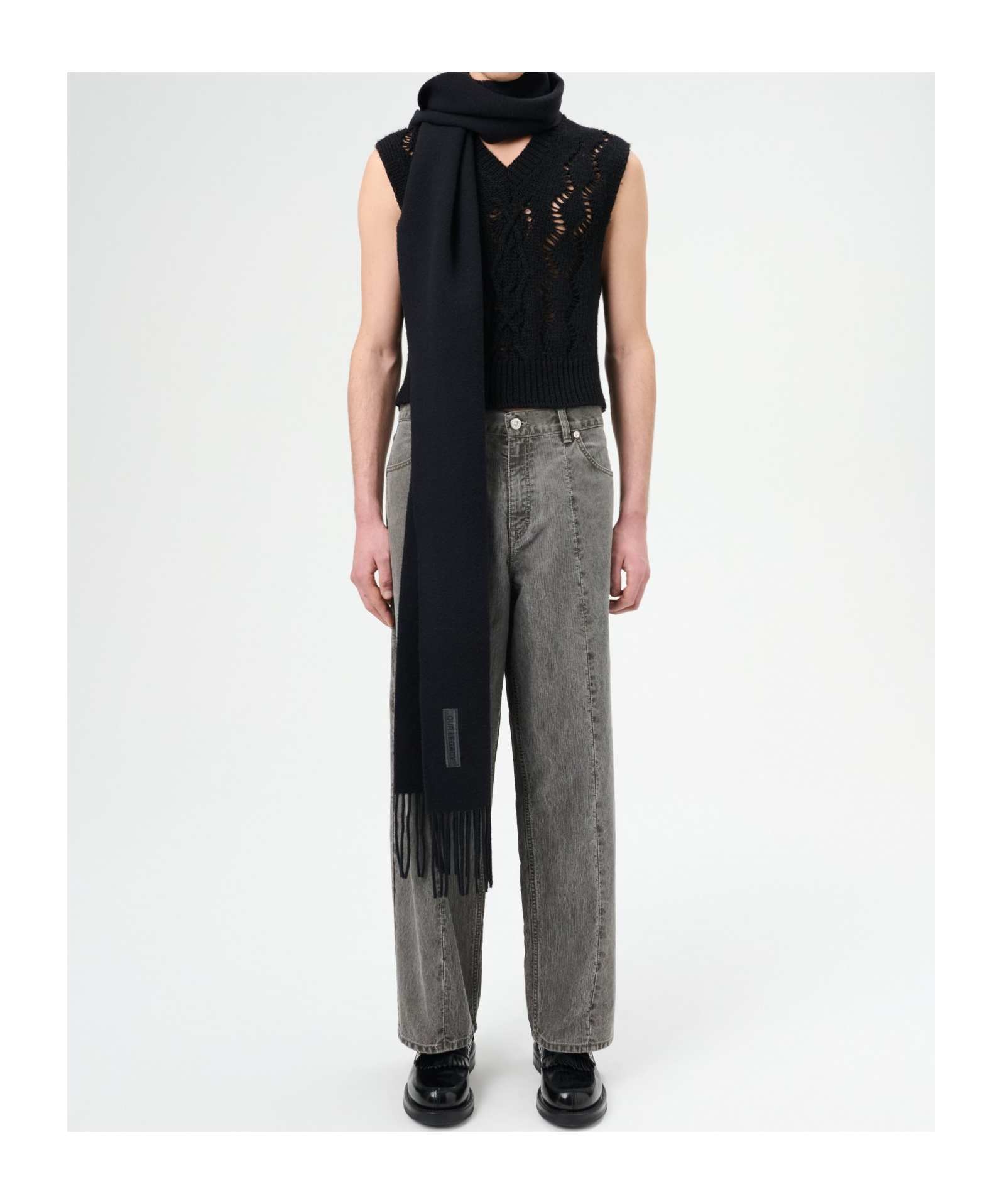 OUR LEGACY OUR LEGACY CABLE MICHIGAN TANK TOP