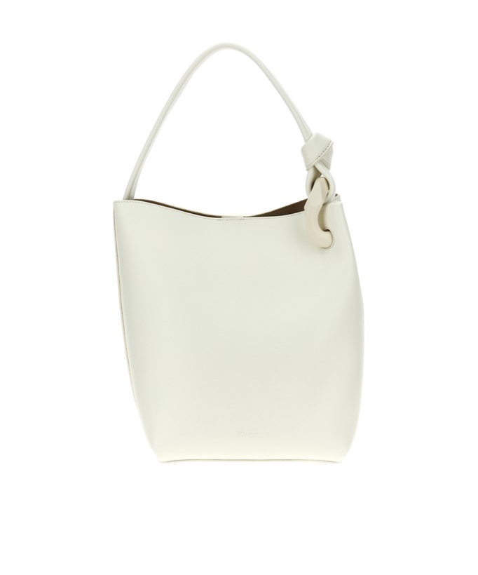 Jw Anderson J.w.anderson 'the Jwa Corner Bucket' Shopping Bag In White