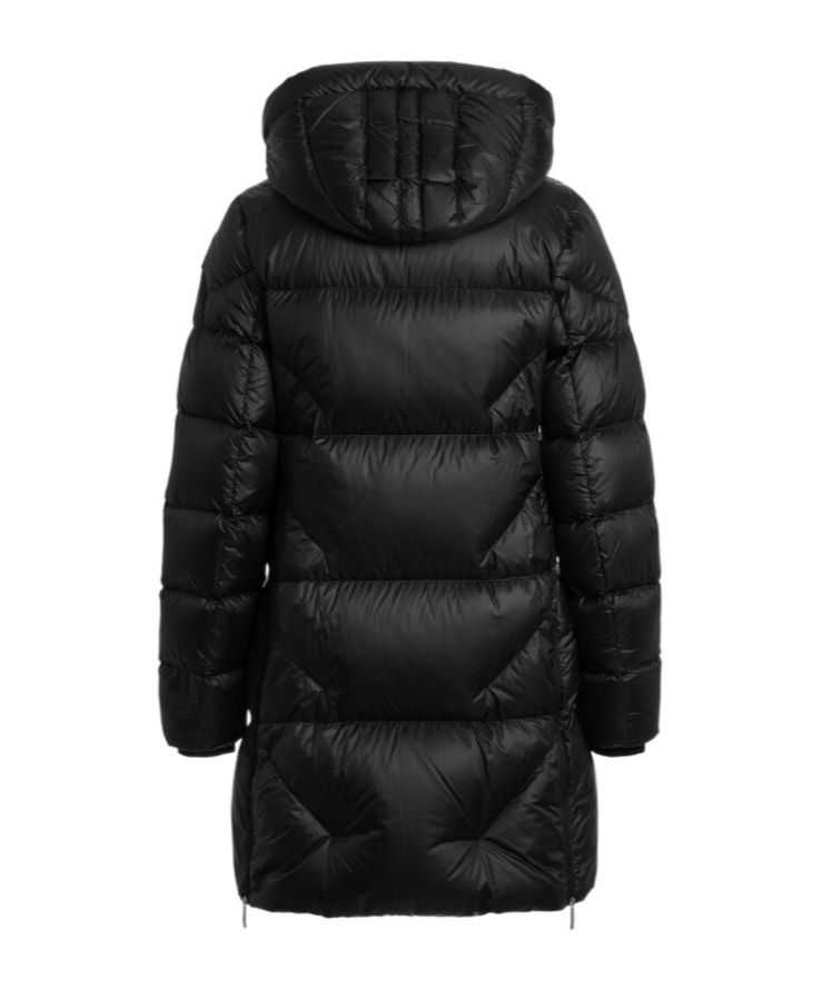 Parajumpers Long-sleeved Down Jacket In Black