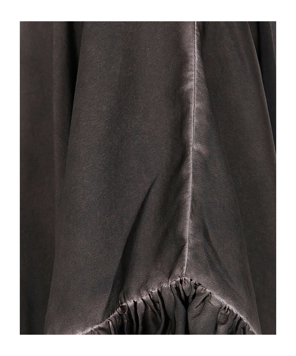 Uma Wang Ruffle Detailed Top In Black