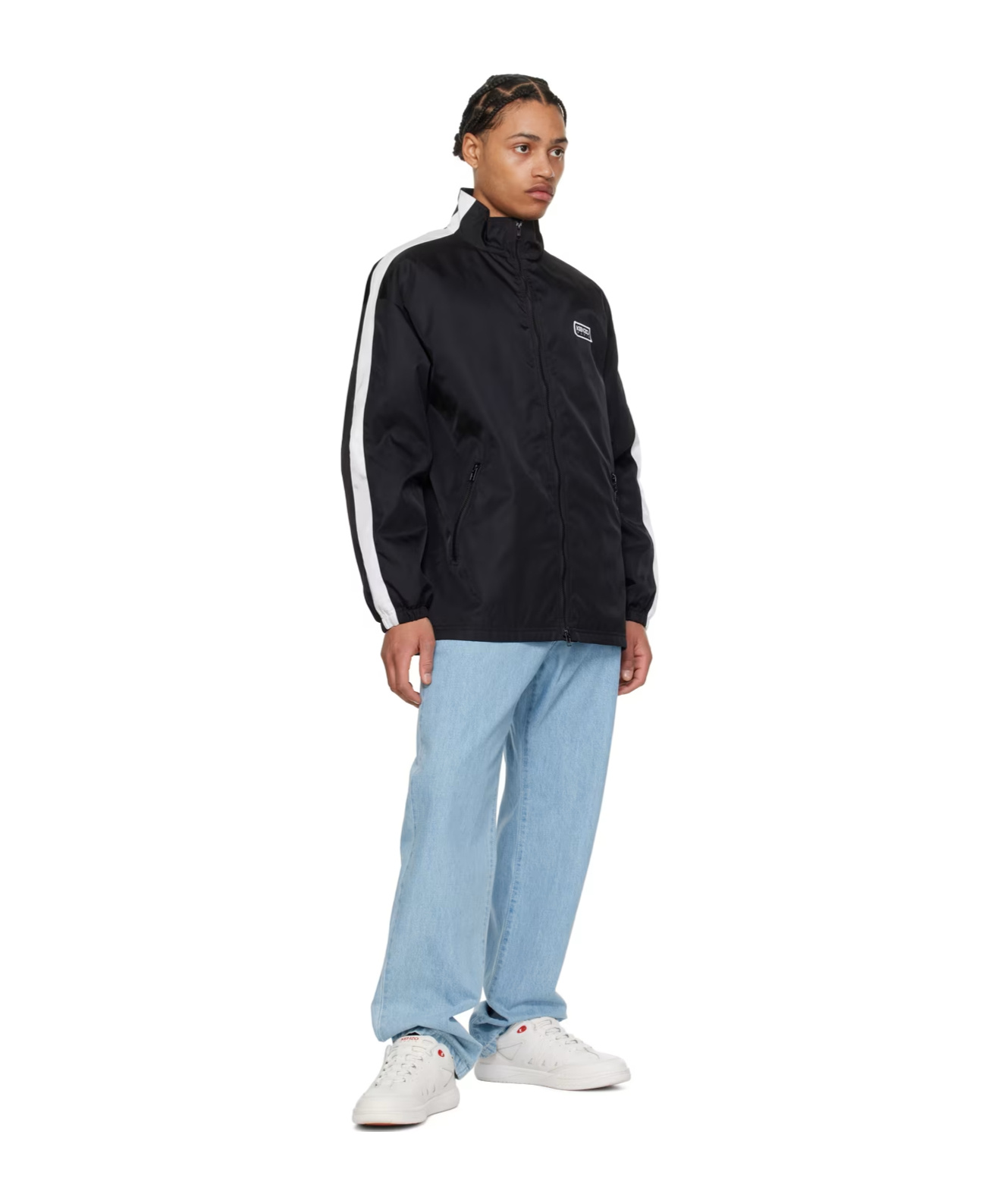 Kenzo Paris Zipper Casual Jacket In Black