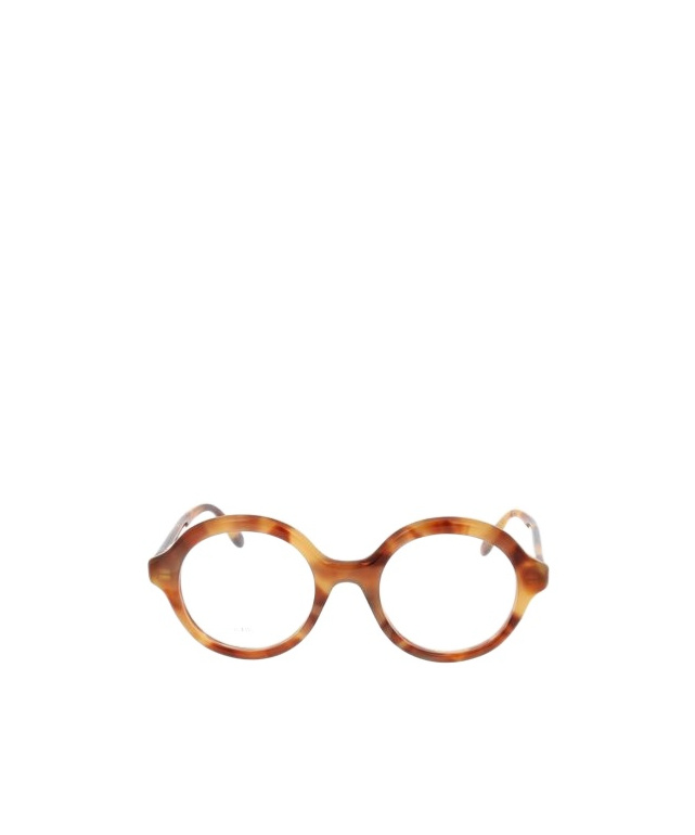 Loewe Round Frame Glasses In Brown