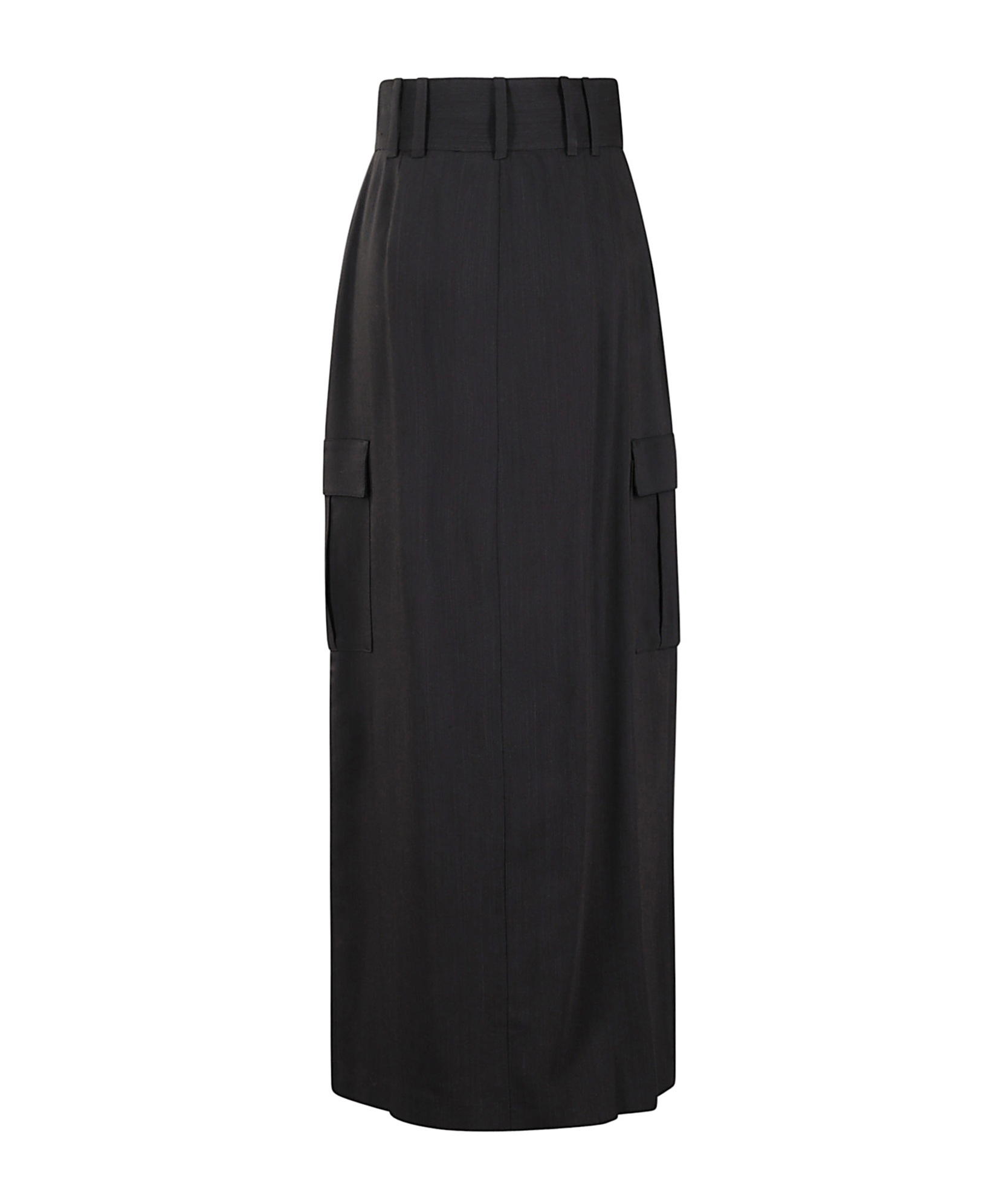 Iro Belt-loop Skirt In Black