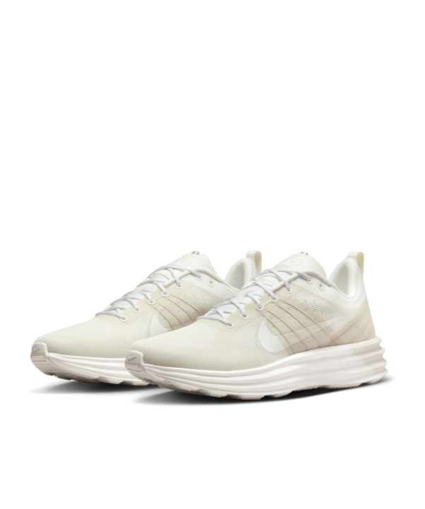 Nike Lunar Roam Mesh-panelling Sneakers In Gray
