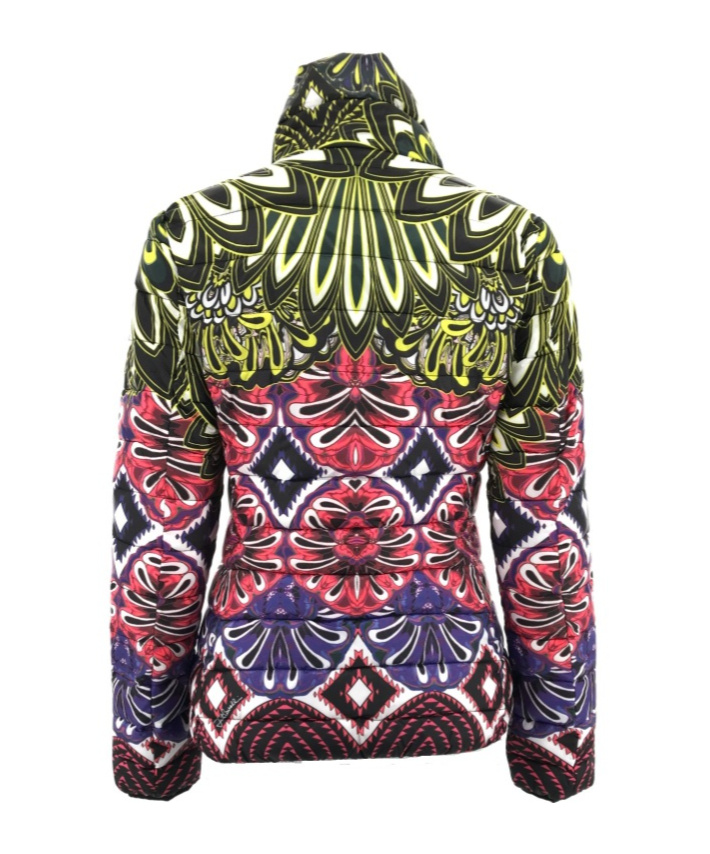 JUST CAVALLI PRINTED LONG-SLEEVED CASUAL JACKET
