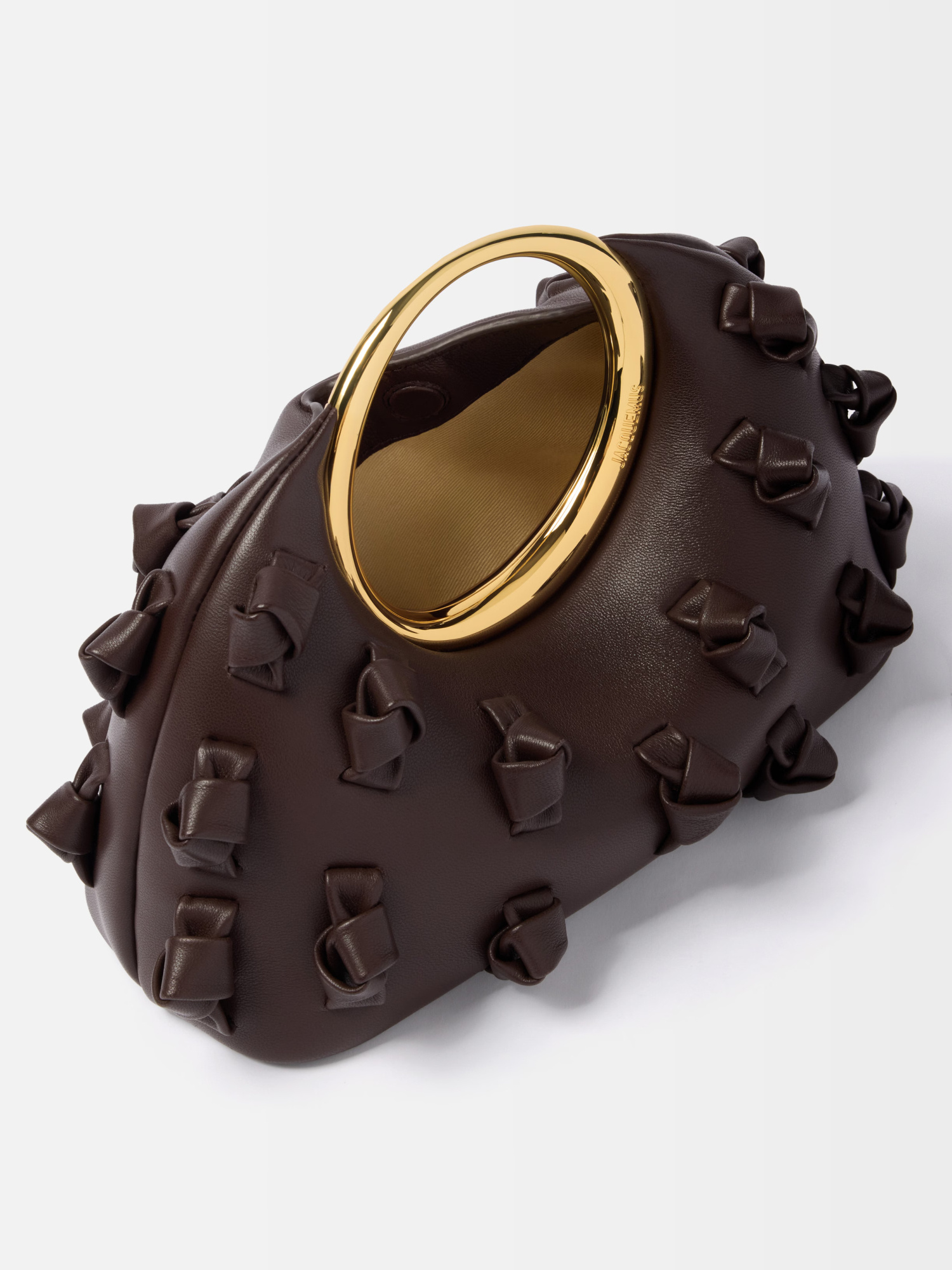 Jacquemus Le Petit Calino Noeud In Brown