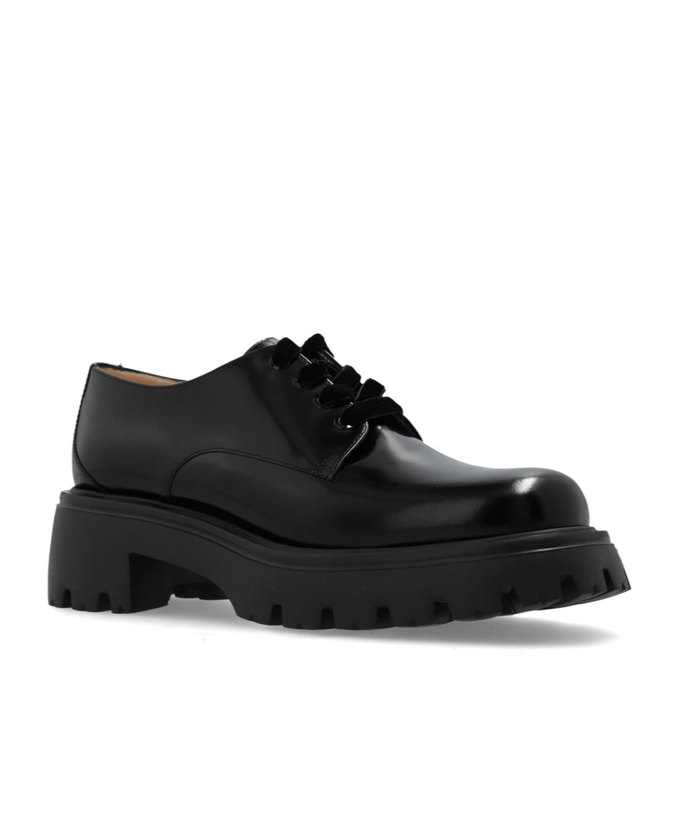 Stuart Weitzman Strap-up Dress Shoes In Black