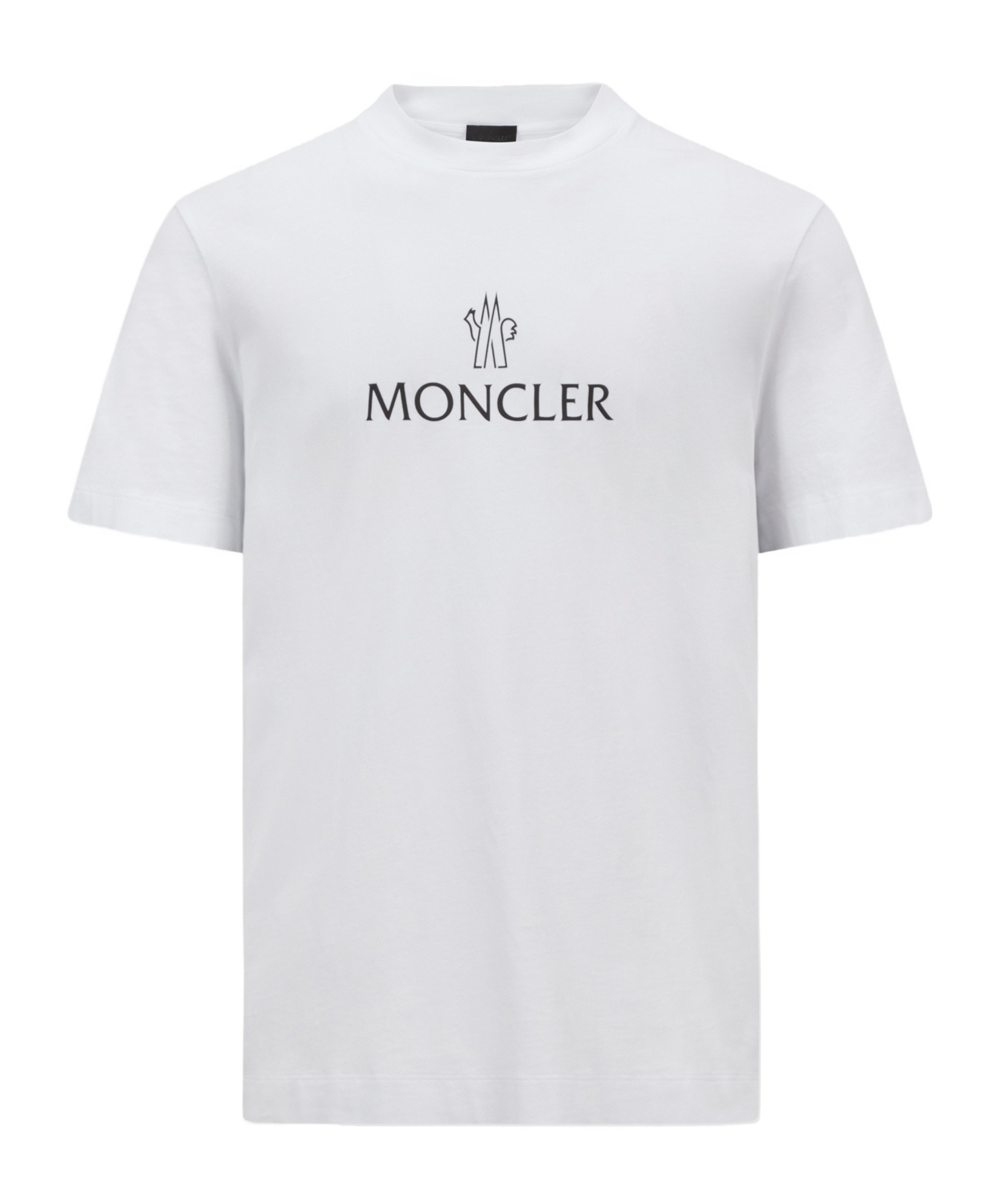 Moncler Logo Short-sleeved T-shirt In White