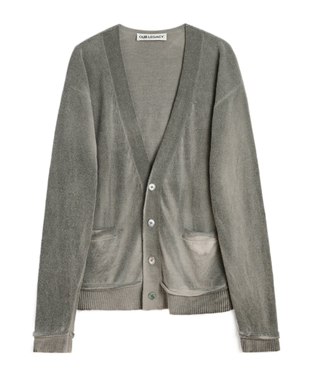 Our Legacy Parallel Cardigan In Gray
