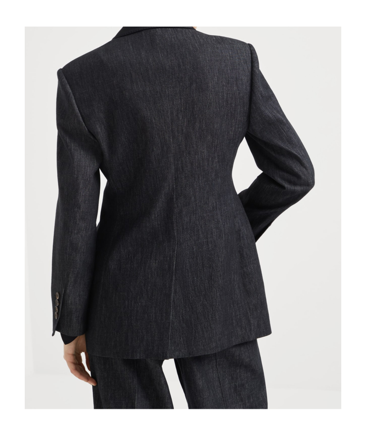 Brunello Cucinelli Long Sleeve Jacket In Black