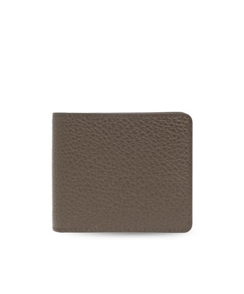 Maison Margiela Leather Wallet In Brown