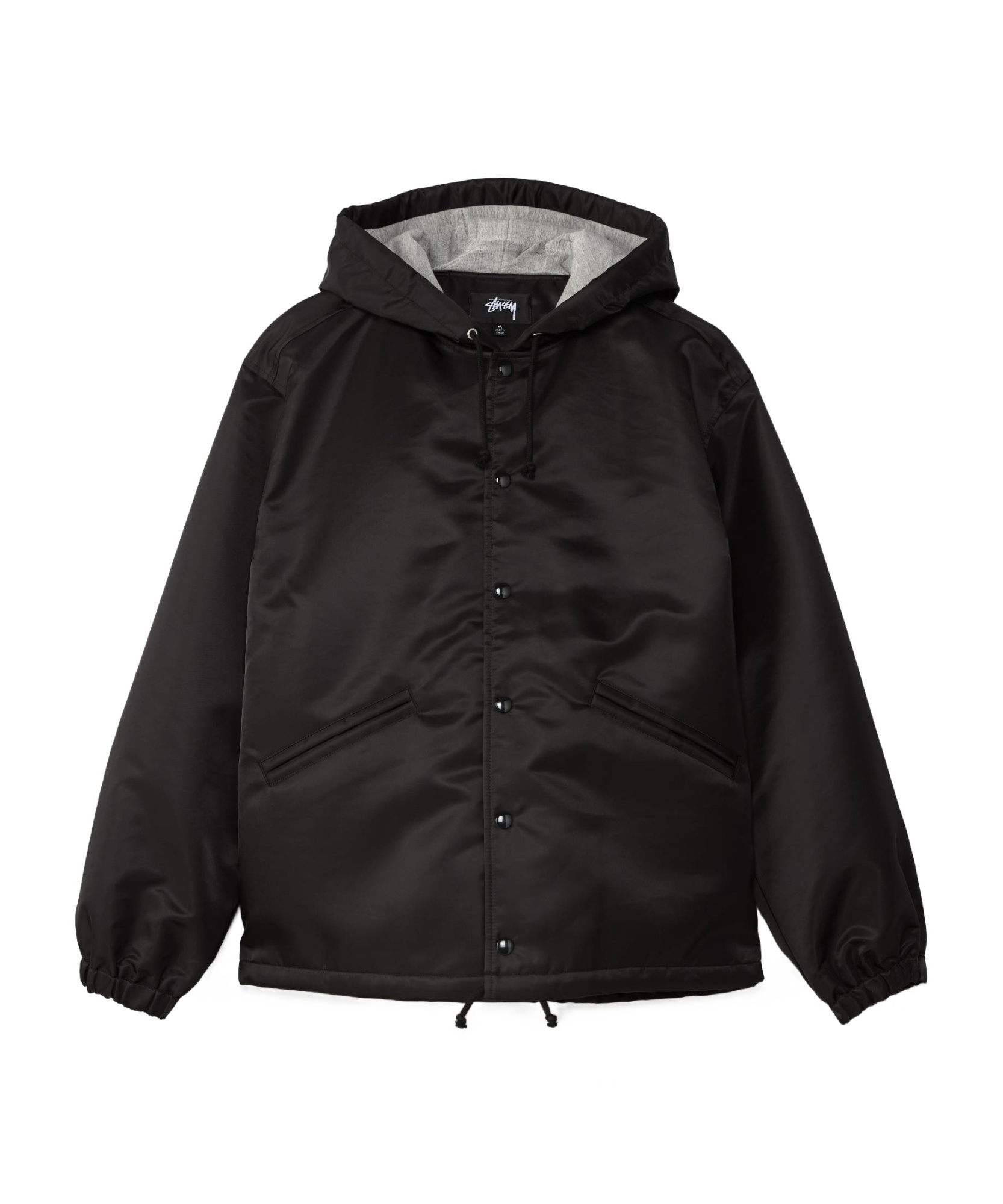 Stussy Long Sleeve Jacket In Black