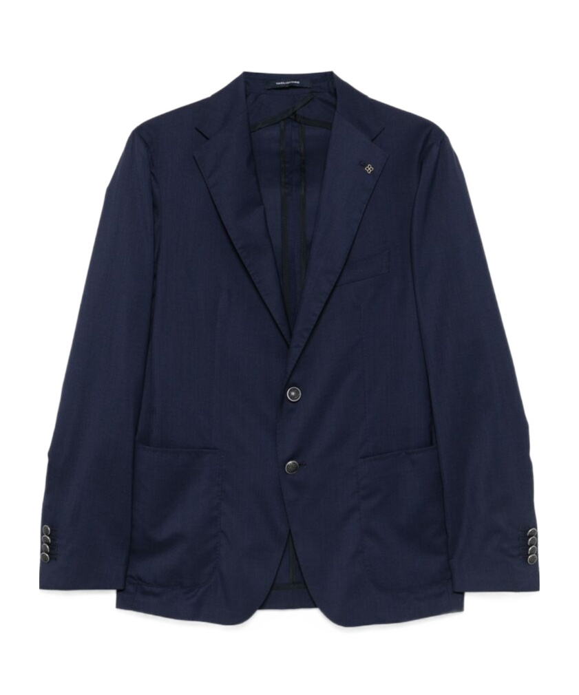 Shop Tagliatore Blazer Jacket In Black