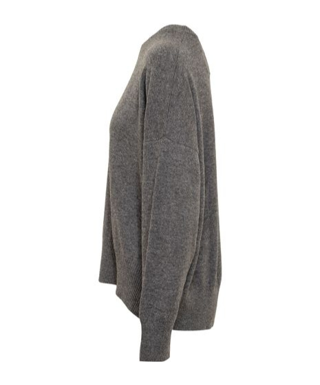 LOULOU STUDIO LOULOU STUDIO ANAA CREWNECK LONG-SLEEVED JUMPER