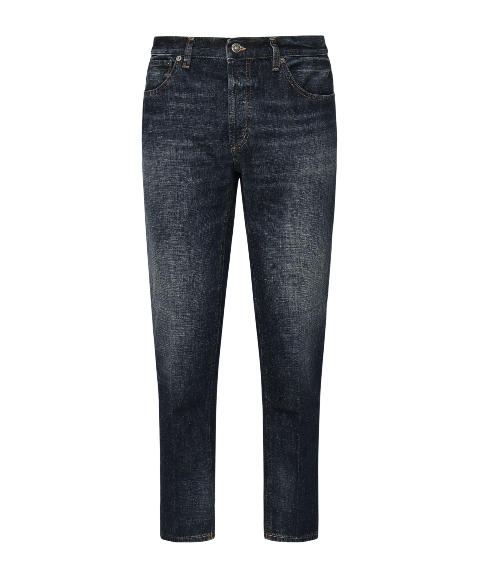 Dondup Carrot Fit Jeans Faded Effect In Black