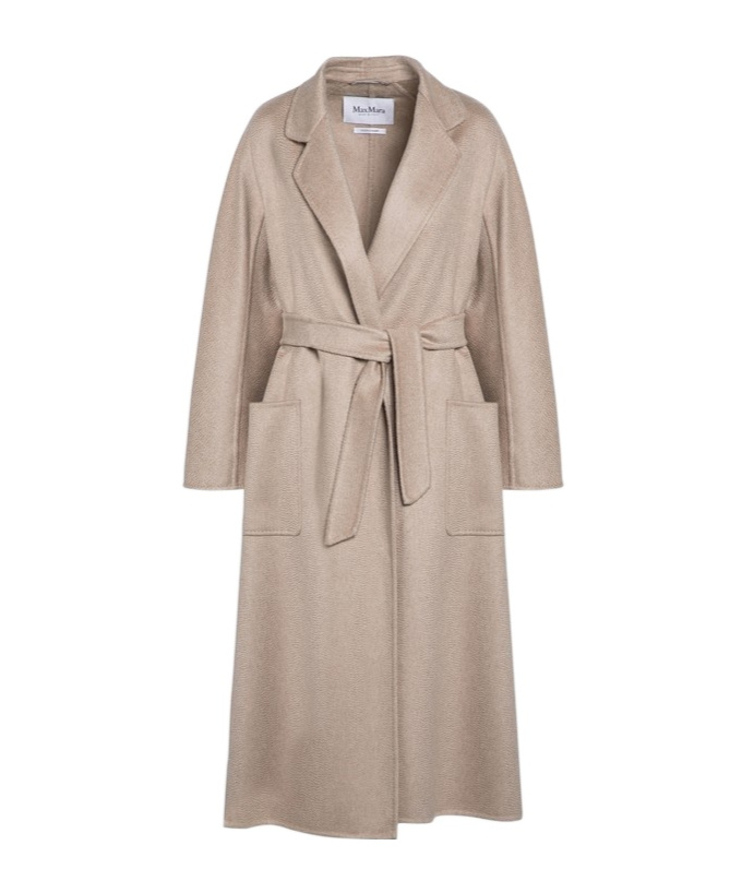 Max Mara Ludmilla Iconic Coat In Arena In Nude