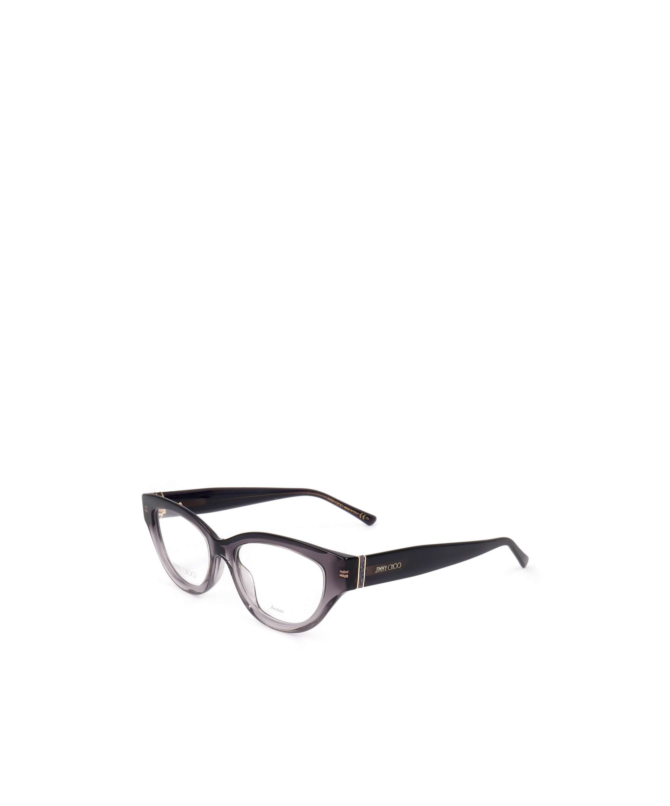 Jimmy Choo Eyewear Cat-eye Frame Glasses In White