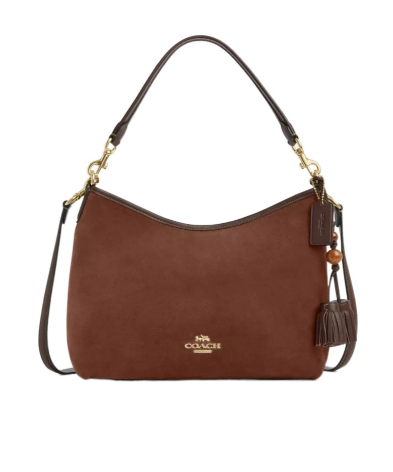 Coach Laurel Shoulder Bag With Tassels