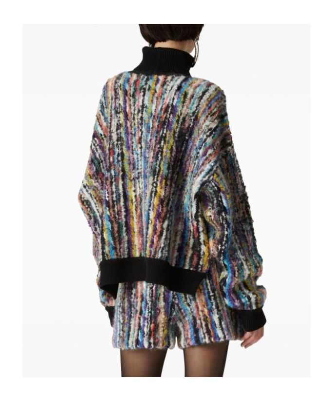 Missoni Abstract Pattern Print Sweater In Multicolor