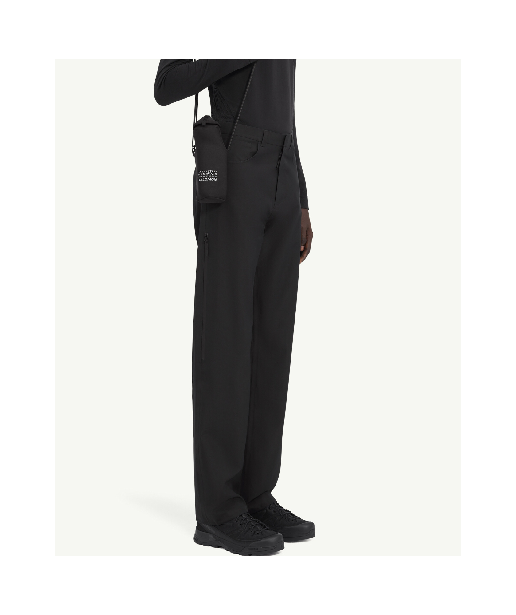 Mm6 Maison Margiela X Salomon Gore-tex Trousers In Black